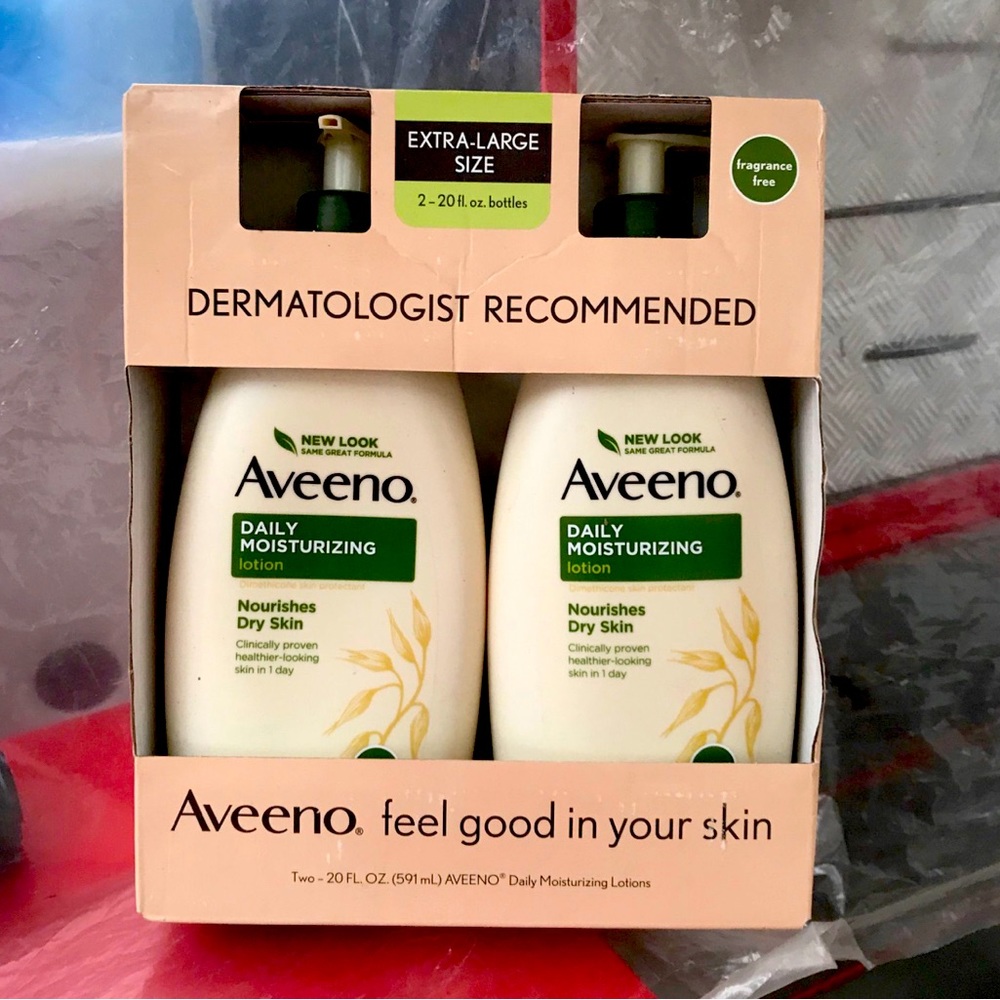 20oz bottle x2 Aveeno lotion